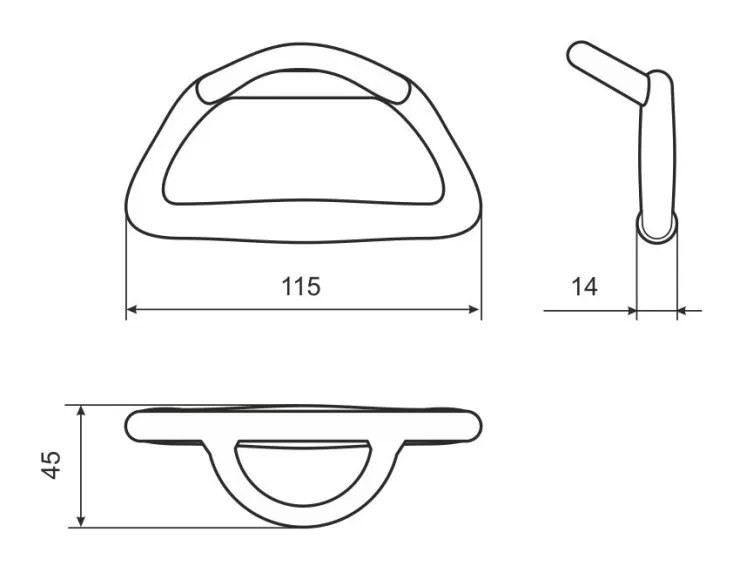 Рым ручка для транспортировки (сталь)