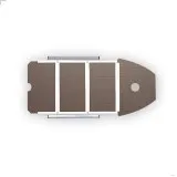 Жесткий пол для лодки FL300, фанера 12 мм