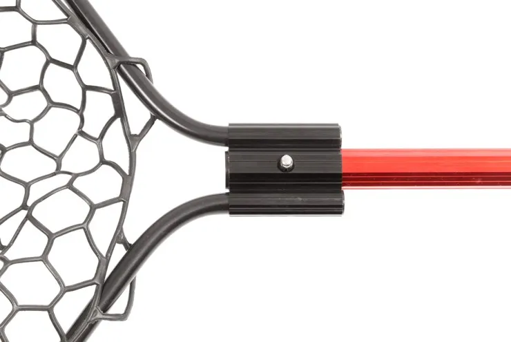 Подсачек с резиновой сеткой 48*48 см и ручкой 75 см