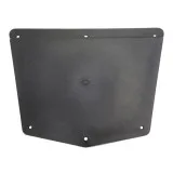 Транц. накладка пластик с проточкой (Черный)