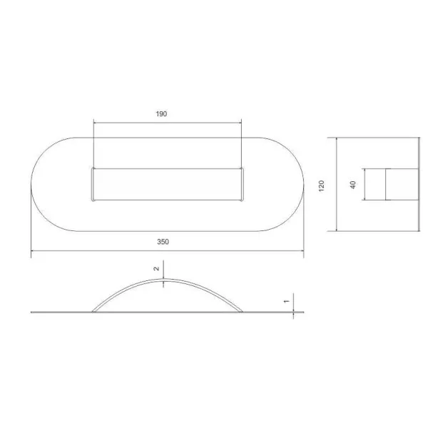 Ручка для рулевого (Олива)