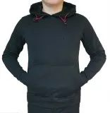 Куртка с капюшоном без молнии W8311-010 Black (XXL)