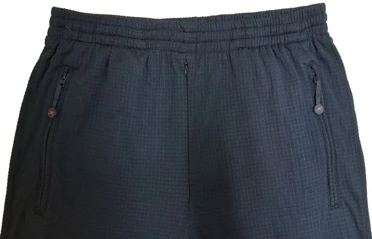 Штаны мужские свободные с молнией W8313-010 Black (XXL)