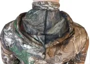 Куртка с капюшоном на молнии W8621-230 Black+RealTree (XXL)