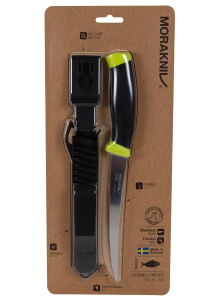 Нож Mora Fishing Fillet 155 (S) Green