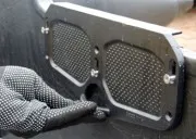 Транц. накладка (металл), регулируемая (Черный)