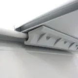 Уголок крепления сиденья пластиковый (передвижной) (Серый)