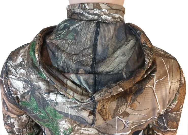 Куртка с капюшоном на молнии W8621-230 Black+RealTree (XXL)