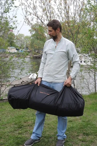 Палатка быстросборная 6-местная 4+2 CAMP