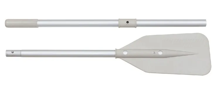 Весло для лодки (разборное), серое-серая труба