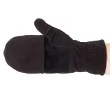 Перчатки с откидным верхом для рыбалки,черные