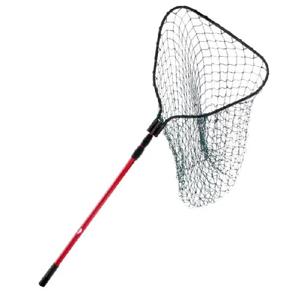 Подсачек телескопический с капроновой сеткой 46*50 см