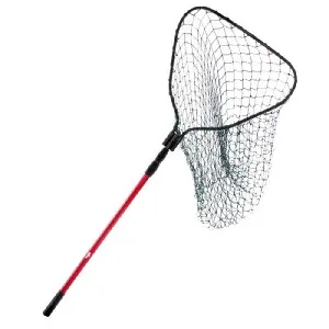 Подсачек телескопический с капроновой сеткой 46*50 см