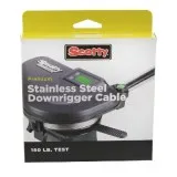 Трос даунриггера 68 кг*60 м с карабином