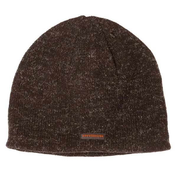 Шапка вязанная для рыбалки с подкладкой флис