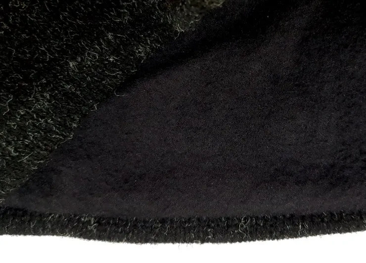 Шапка вязанная для рыбалки с подкладкой флис