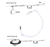 Амортизатор заглубителя резиновый с карабинами