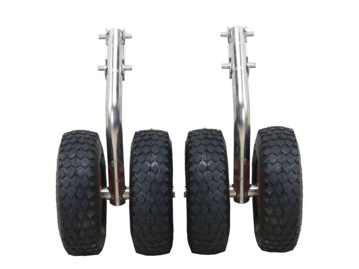 Транцевые колеса на лодку (140 - 150 kg)