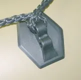 Крепление лееров безопасности PVC (Черный)