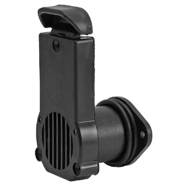 Сливной клапан NEW 22-28мм (Черный)