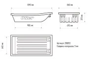 Сани волокуши для снегохода Otter Outdoors (137*81*38)