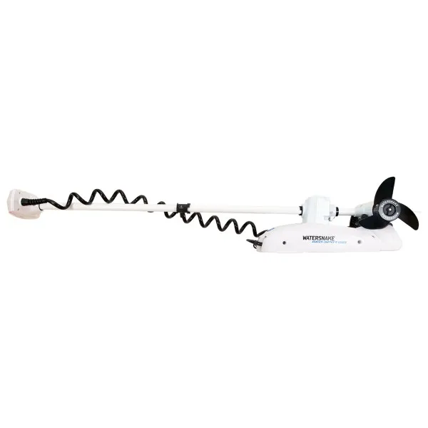 Носовой электромотор с функцией "якорь" WaterSnake Geo-Spot 12 вольт 65 lbs/54"