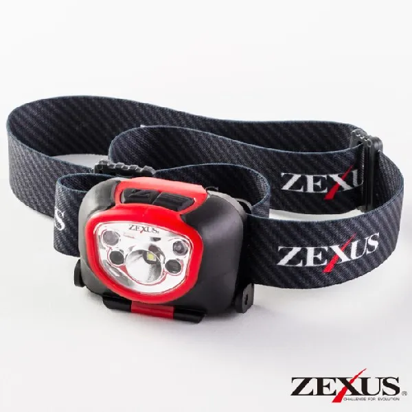 Налобный фонарь Zexus ZX-270BK