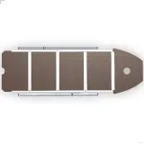 Жесткий пол для лодки FL390, фанера 12 мм