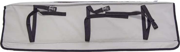 Мягкая накладка на сиденье лодки (100*20 см), серая