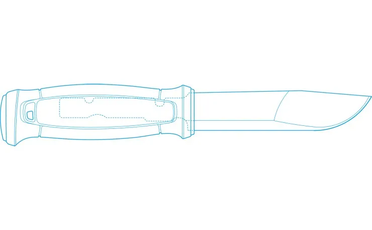 Нож Mora Kansbol (S) Green Multi-Mount