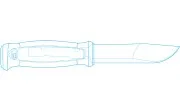 Нож Mora Kansbol (S) Green Multi-Mount
