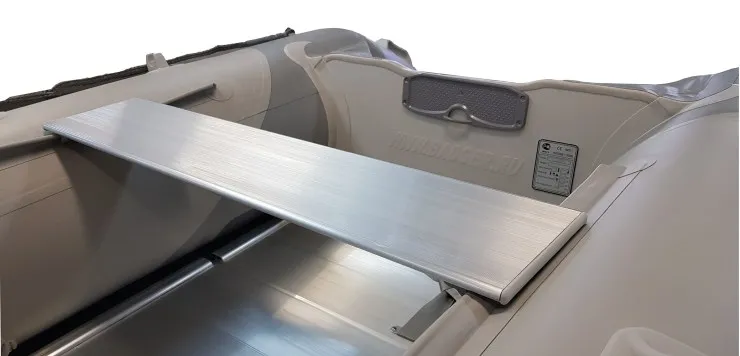 Банка на лодку ПВХ (1110/1030 мм), алюминий