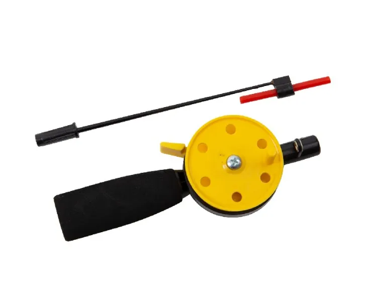 Зимняя удочка DELFIN 502E  SILIKONI