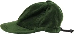 Кепка для рыбалки флисовая,зеленая