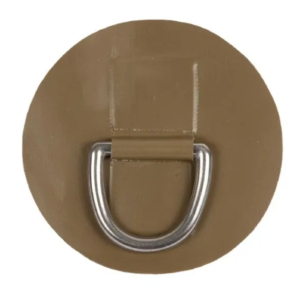 Кольцо среднее (45мм) металлическое в изделии (Олива)