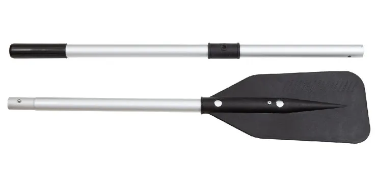 Весло для лодки (разборное), черное-светлая труба