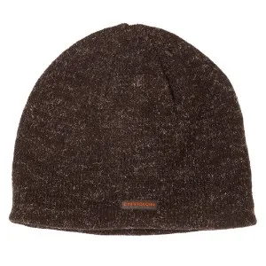 Шапка вязанная для рыбалки с подкладкой флис