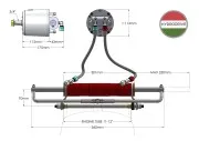 Гидравлическая рулевая система MF350W, комплект для моторов мощностью до 350 л.с.