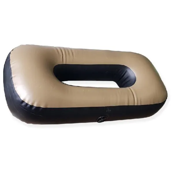 Сиденье надувное "овал" №3 85х43х20 см (Олива)