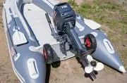 Транцевые колеса на лодку (110 - 140 kg)