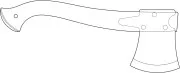 Топорик Mora Outdoor Axe Orange