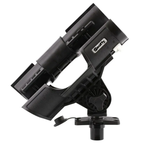 Держатель спиннинга Scotty 401 (BK-Quad - черный (4шт))