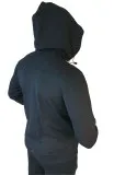 Куртка с капюшоном без молнии W8311-010 Black (XXL)