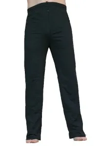 Штаны мужские свободные с молнией W8313-010 Black (XXL)