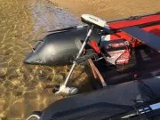 Электромотор для лодки ПВХ WaterSnake T24W Белый