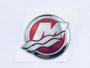 ЗНАЧОК M Красный, 39 мм Mercury 8M0043700