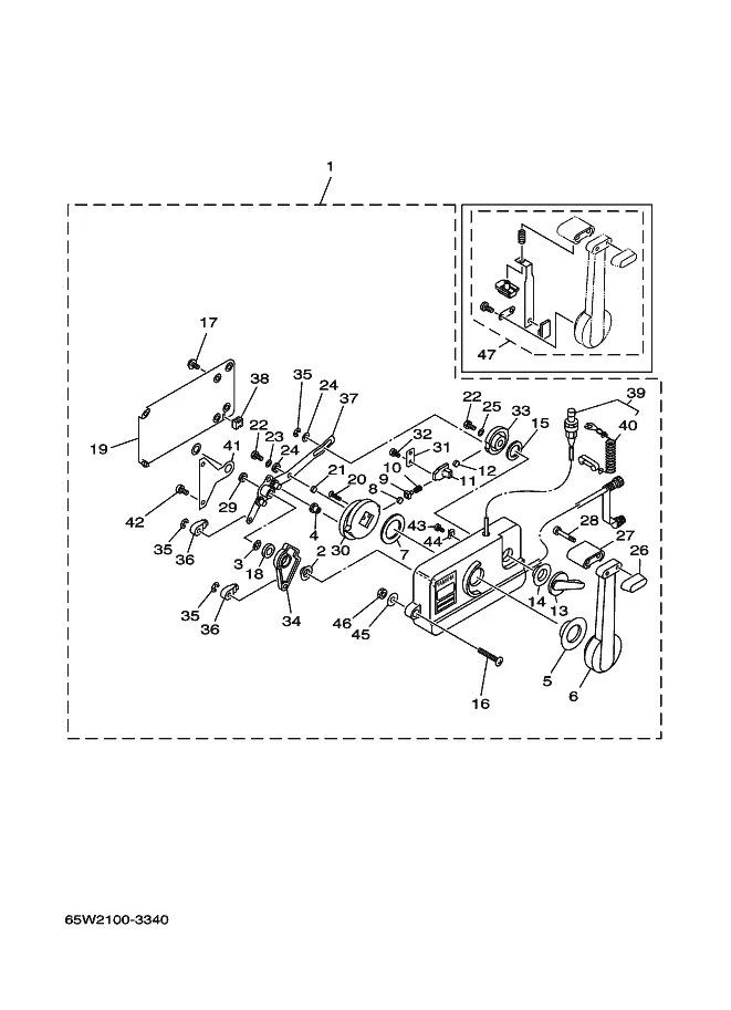 Пульт дистанционного управления в сборе