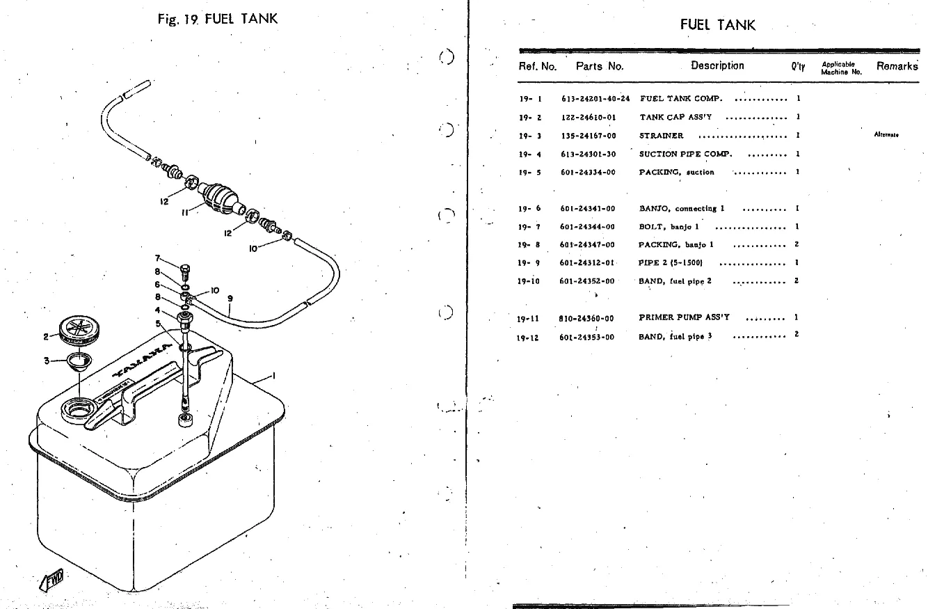 Топливный бак
