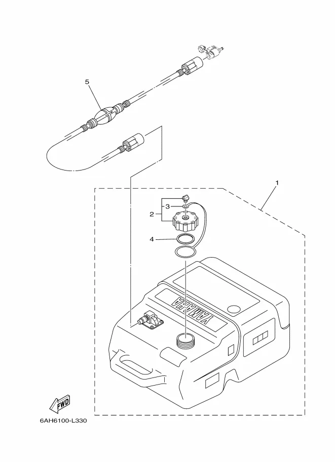 Топливный бак 3