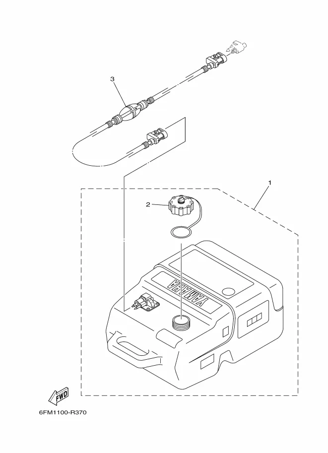 Топливный бак 3